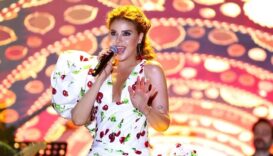 Kiraz Festivali’ne Roman Dansı, Kiraz Deseni ve Gülben Enerjisi Damga Vurdu!